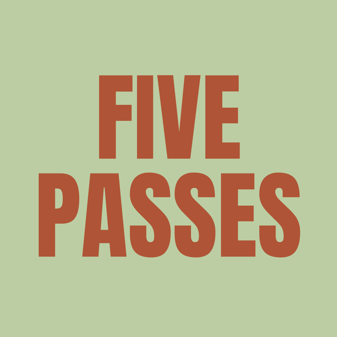 5-Pack of Day Passes